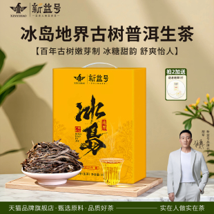 新益号普洱生茶2025春茶冰岛地界古树普洱生茶散装茶叶自己喝送礼