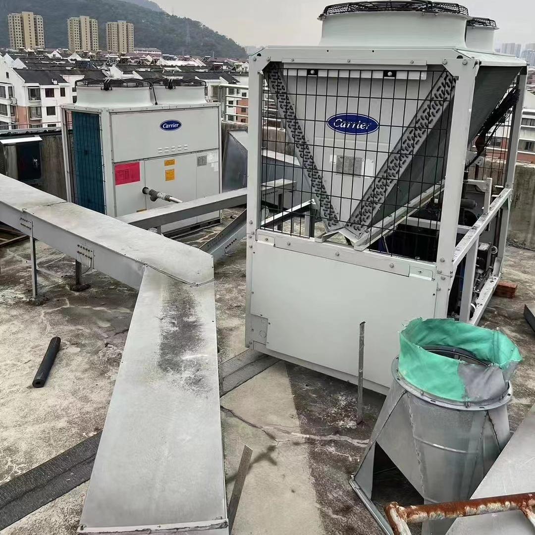 二手开利模块机50匹开利风冷涡旋热泵冷水机组30RQ130CMSA