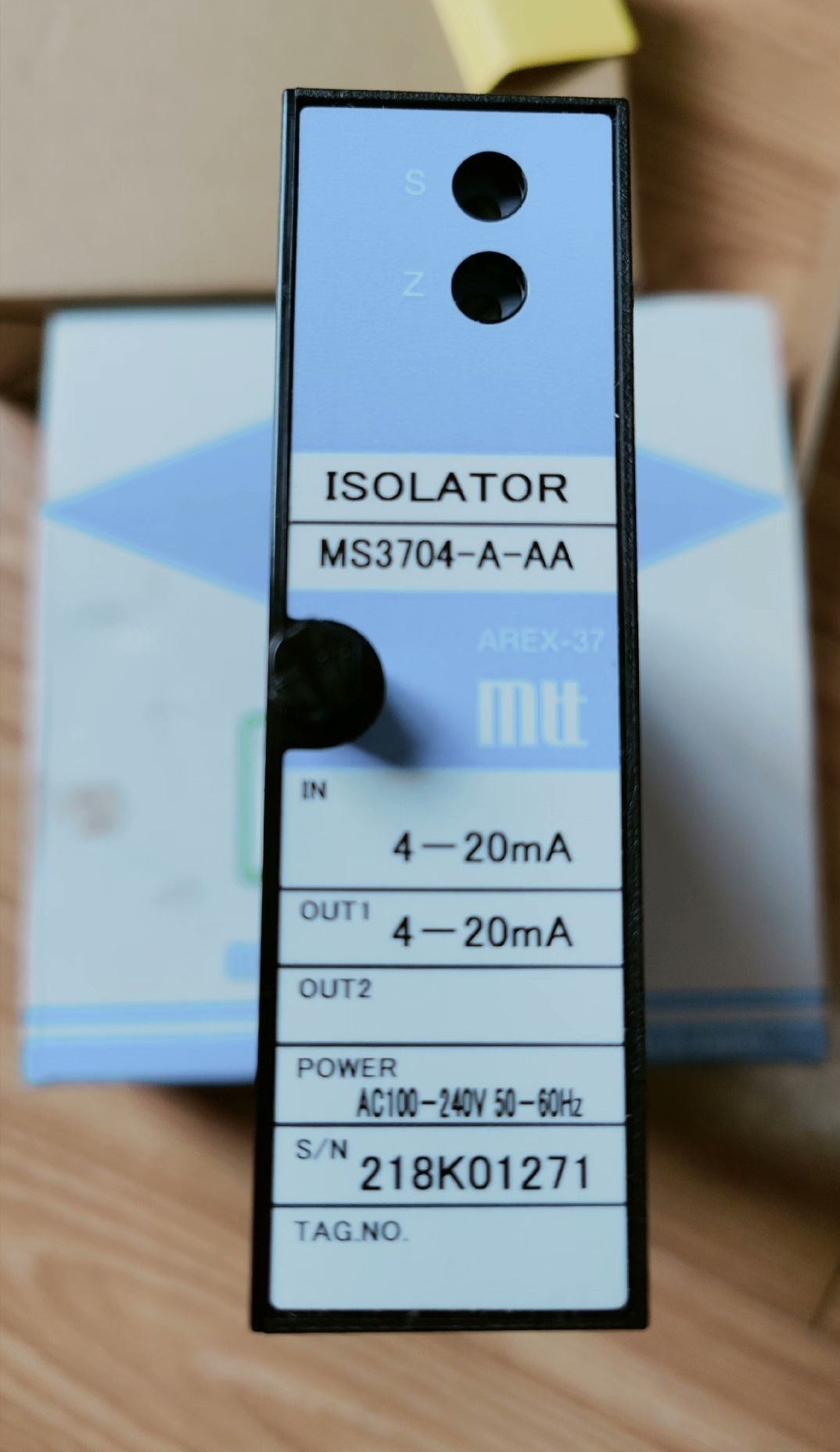 MS3704-A-AA调节器C583-600-0810-0三浦信号调节器AREX-37议价