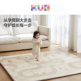 可优比卷筒爬爬垫婴儿加厚家用无甲醛宝宝ixpe儿童防摔地垫爬行垫