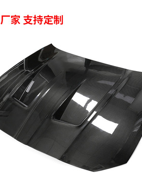 适用于宝马G80 G81 M3 G82 G83 M4改装干碳纤维发动机盖引擎盖