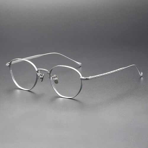 9.5克134mm日本eyevan眼镜框钛架