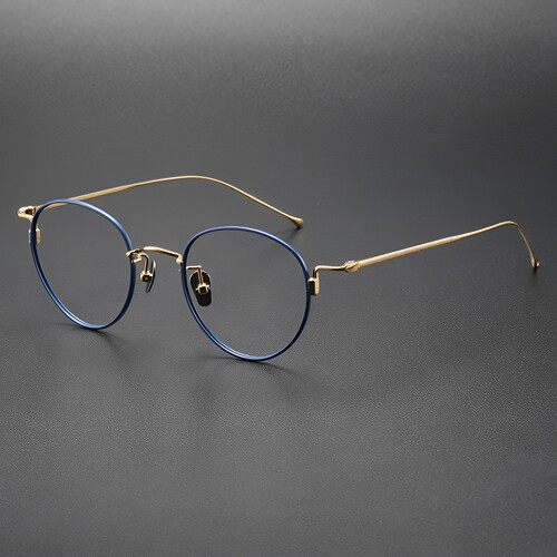 6.6克137mm日本eyevan眼镜框钛架