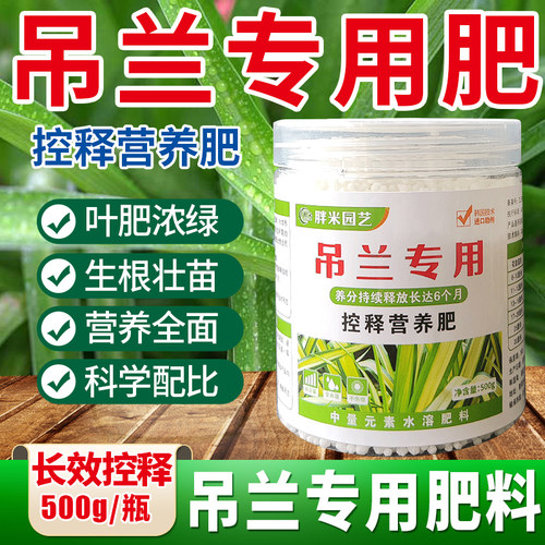 吊兰肥料专用肥生根壮苗花肥颗粒缓释肥家用盆栽中量元素水溶肥料