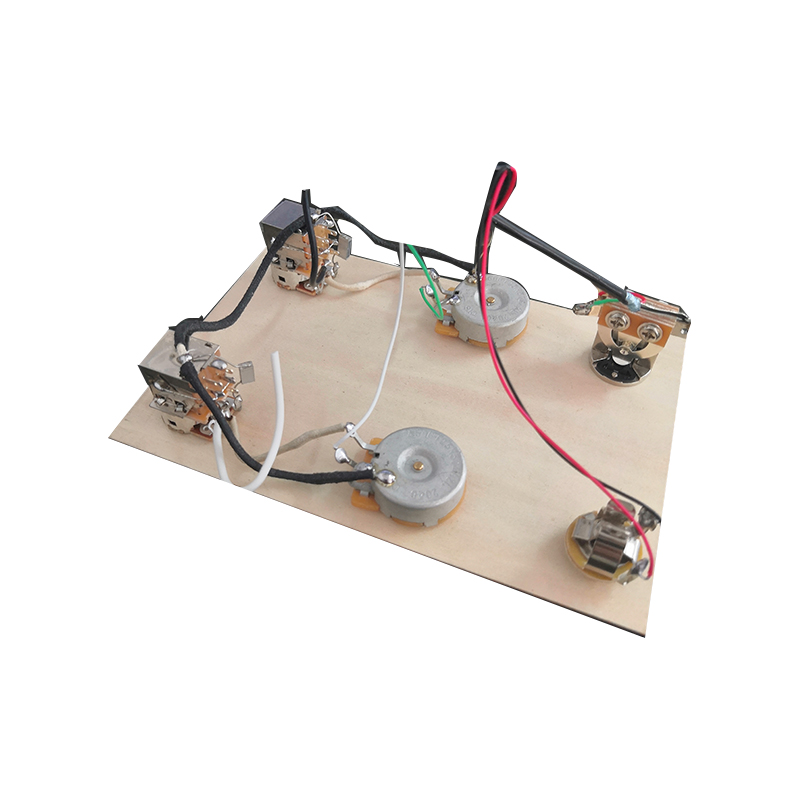 老郝拾音器LP线路贝斯自由调节放大线路LP切单电路总成电吉他配件