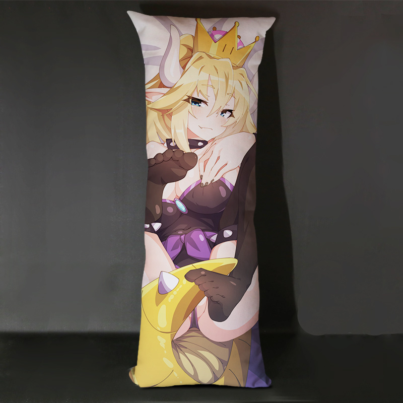 超级玛丽马里奥库巴公主周边娘化bowsetteクッパ姫动漫抱枕等人高