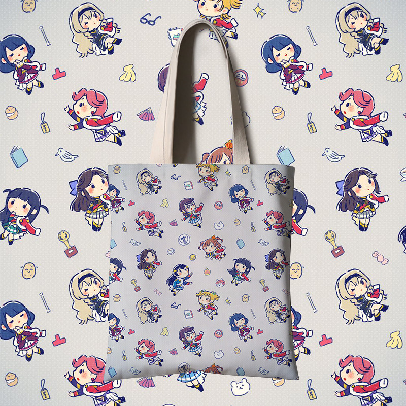 少女歌剧revue starlight长颈鹿周边diy手提学生补习袋子单肩拎包