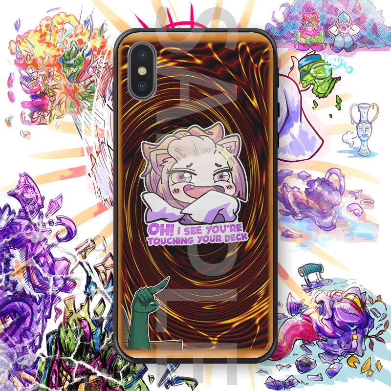老胡的店游戏王手坑灰流丽乌拉拉陨石小米苹果iPhone13软手机壳套图片