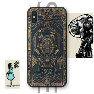 生化奇兵Bioshock周边玻璃苹果iPhone13三星S20华为硅胶手机壳套