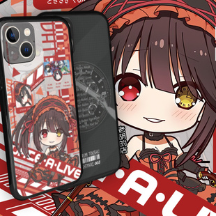 时崎狂三刻刻帝动漫二次元印象周边苹果iPhone华为玻璃硅胶手机壳