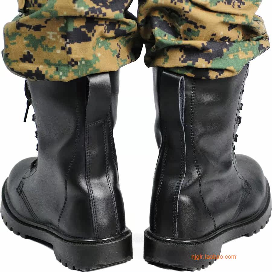 Boots militaires GREENERGY en cuir - dérapage - Ref 1402215 Image 3