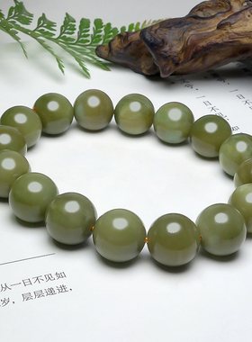 新疆和田玉且末糖玉油润手串