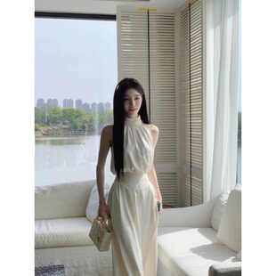 御姐风高级感时尚气质套装女2026夏季新款无袖背心+高腰阔腿裤潮