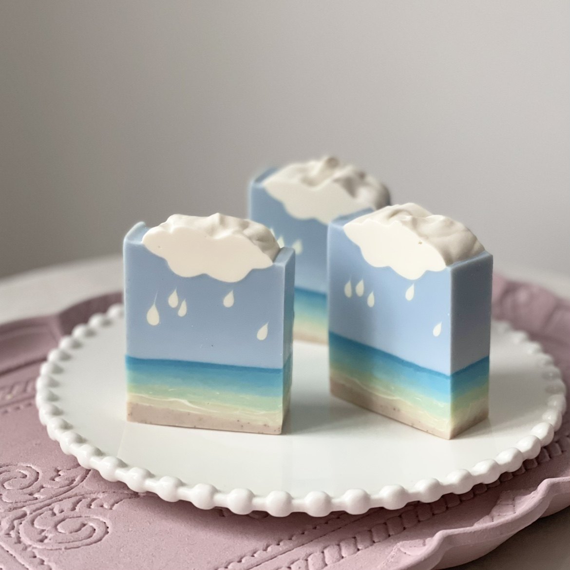 半个小云朵刮板-不限尺寸通用刮板-心素soap冷制手工皂模具