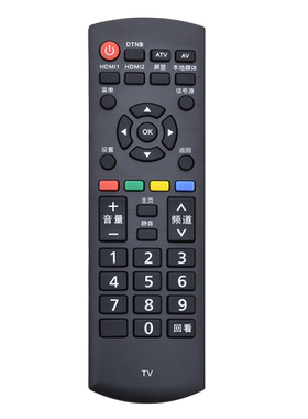 适用Panasonic松下电视遥控器YK-0400J通用TH-43DX/49DX/55DX680C