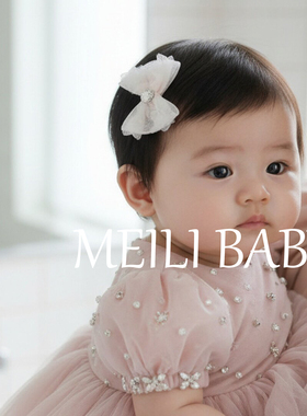 春日甜心婴幼儿软萌可爱全包发夹儿童发饰女童头饰侧边夹刘海夹