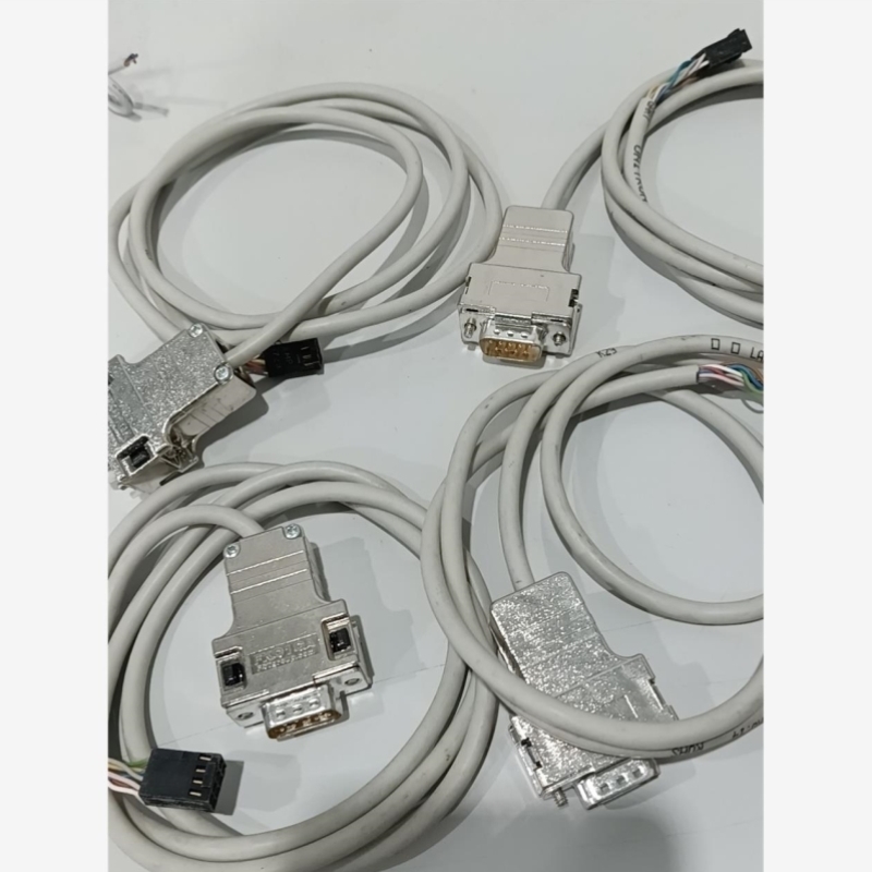 【议价】FKC1GA通讯插头4个公头9芯镀金插头带一米长线实图拍