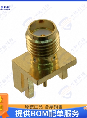 901-10019 连接器CONN SMA JACK STR 50OHM EDGE MNT