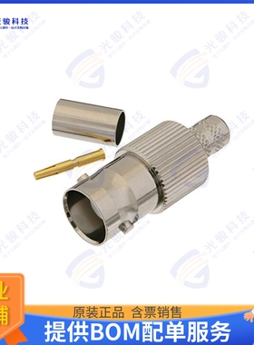 PE44642 连接器BNC Female Connector Crimp/Solde