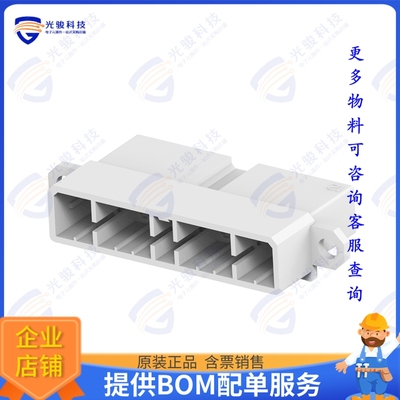 171830-1 连接器CONN RCPT HSG 21POS W/FLANGE