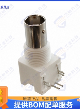 112412 连接器CONN BNC JACK R/A 50 OHM PCB