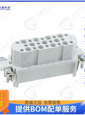 1584402连接器 INSERT FEMALE 25POS+1GND CRIMP