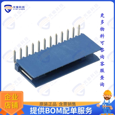 1-281698-2 连接器CONN HEADER R/A 12POS 2.54MM