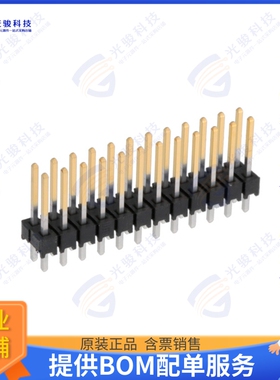 TSW-112-14-F-D 连接器CONN HDR T/H .025  SQUARE P