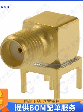 142-0701-321 连接器CONN SMA JACK R/A 50 OHM PCB
