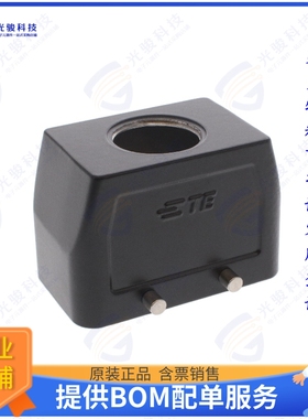 2-1102270-6连接器 CONN HOOD TOP ENTRY SZ4 PG21