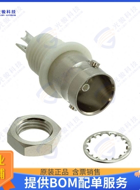 1-1478201-0 连接器CONN BNC JACK STR 75 OHM SOLDER