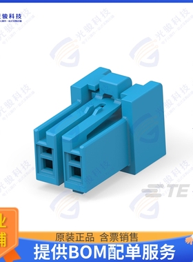 2420266-2 连接器SOCKET HSG 2P BLUE HCI 4.0 PITCH