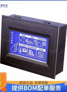 EA KIT160-6LWTP【KIT DEV LCD DISPLAY 160X80】评估和演示板套