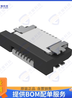 CF20061D0R0-NH连接器 CONN FFC BOTTOM 6POS 0.5MM R/A