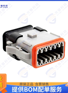 AT06-12SA-SRGRY 连接器CONN PLUG HSG 12POS 14-20AWG