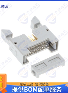 4610-6251 连接器CONN PLUG 10P IDC 26-28AWG GOLD