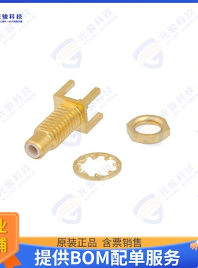 PE44124 连接器SMC Jack Bulkhead Mount Connecto