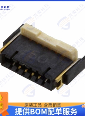 AYF530465T连接器 CONN FPC 4POS 0.5MM R/A