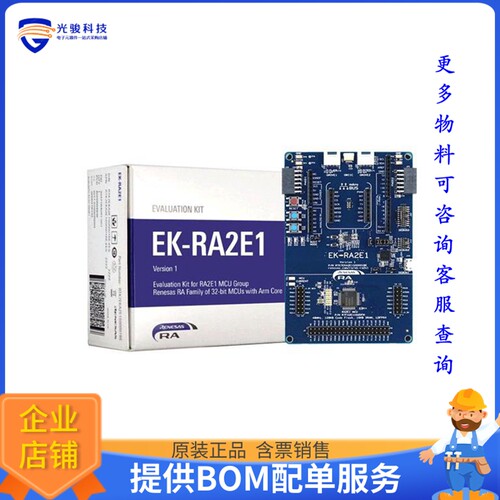RTK7EKA2E1S00001BE【EVALUATION KIT FOR RA2E1 MCU GRO】嵌入