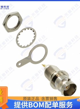 112426 连接器CONN BNC RCPT STR 50 OHM SOLDER