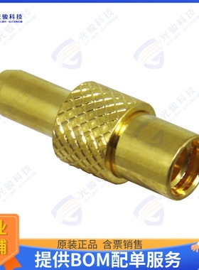 CONMMCX011-R178 连接器CONN MMCX RCPT STR 50 OHM CRIMP