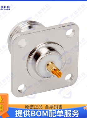 172210 连接器CONN N RCPT STR 50 OHM SOLDER