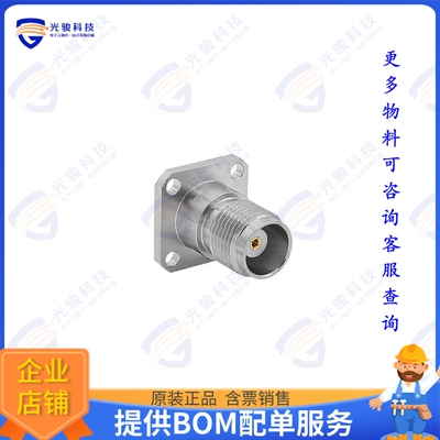 RFTNCAA4PFHD 连接器CONN TNCA P FLNG MNT 4HOLE