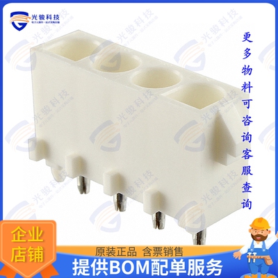 432550019 连接器CONN HDR 4POS 0.25 TIN PCB