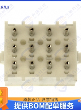 350836-1 连接器CONN HDR 12POS 0.25 TIN PCB