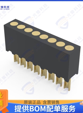 856-10-008-10-003000 连接器.050  PITCH SINGLE ROW SOLDERCUP