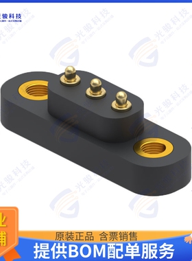 858-22-003-80-012101 连接器CONN SPRING PISTON 3POS PCB