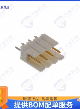 829154-4 连接器CONN HEADER VERT 4POS 2.54MM