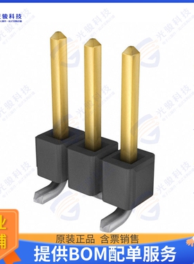 TSM-103-01-LM-SV-P-TR 连接器CONN HEADER SMD 3POS 2.54MM