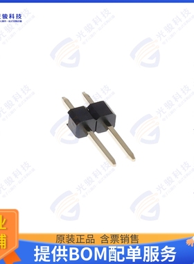G800LV306018DEU 连接器PIN HEADER 2.54MM PITCH STR DIP,